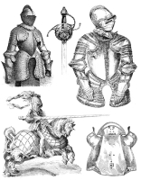 Arms & Armor: A Pictorial Archive from Nineteenth-Century Sources артикул 4031d.